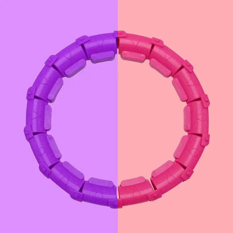 Fitness Ring Adjustable Sport Hoops Abdominal Thin Waist Exercise Detachable Massage Fitness Hoops Gym Home Training Weight Loss - Bellarte Enchanté Fitness Ring Adjustable Sport Hoops Abdominal Thin Waist Exercise Detachable Massage Fitness Hoops Gym Home Training Weight Loss